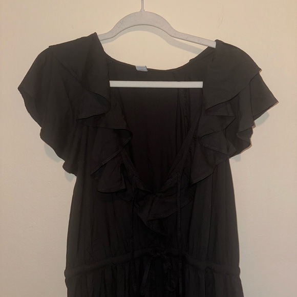 Black Ruffle Sundress - Picture 6 of 8